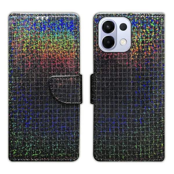 Multicolor_Artificial_Leather_See_Through_Design_Magnetic_Case_For_Oppo_K13_5G