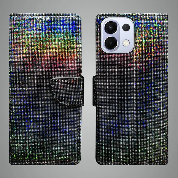 Multicolor_Artificial_Leather_See_Through_Design_Magnetic_Case_For_Oppo_K13_5G