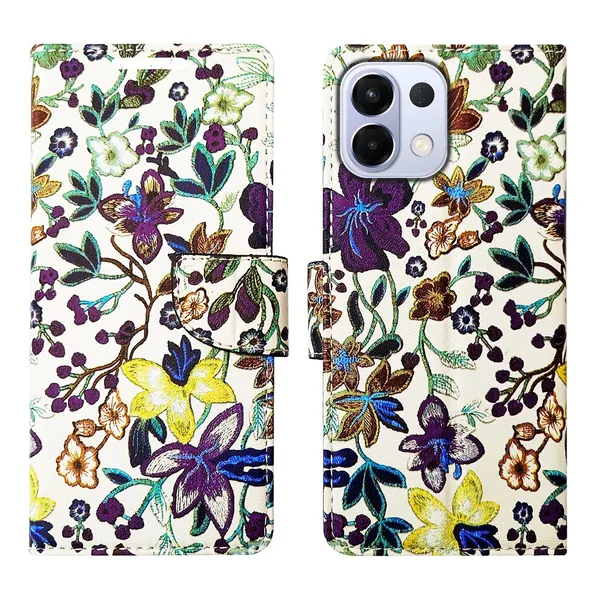 Purple_Artificial_Leather_See_Through_Design_Magnetic_Case_For_Oppo_K13_5G