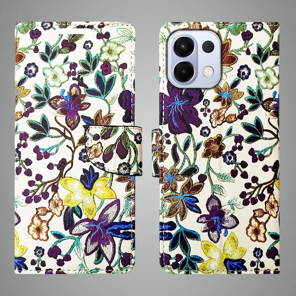 Purple_Artificial_Leather_See_Through_Design_Magnetic_Case_For_Oppo_K13_5G