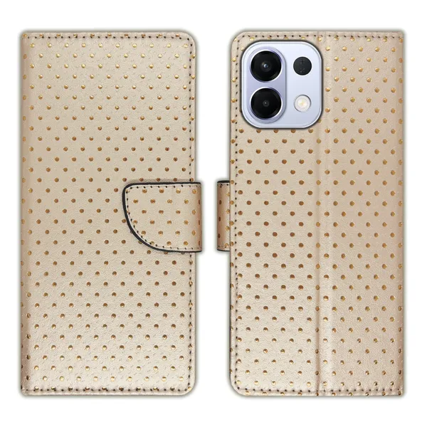 Brown_Artificial_Leather_See_Through_Design_Magnetic_Case_For_Oppo_K13_5G
