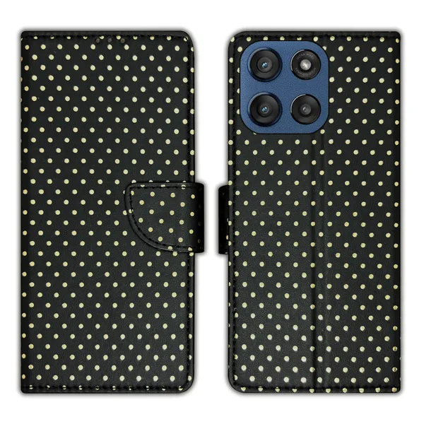 Black_Artificial_Leather_See_Through_Design_Magnetic_Case_For_Moto_Edge_60_Stylus