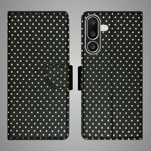 Black_Artificial_Leather_See_Through_Design_Magnetic_Case_For_Samsung_M56_5G