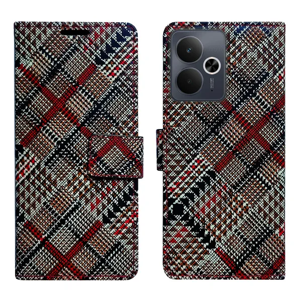 Multicolor_Artificial_Leather_See_Through_Design_Magnetic_Case_For_Realme_14T_5G