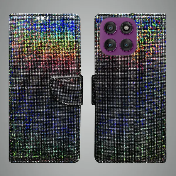 Multicolor_Artificial_Leather_See_Through_Design_Magnetic_Case_For_Moto_Edge_60_Pro_5G