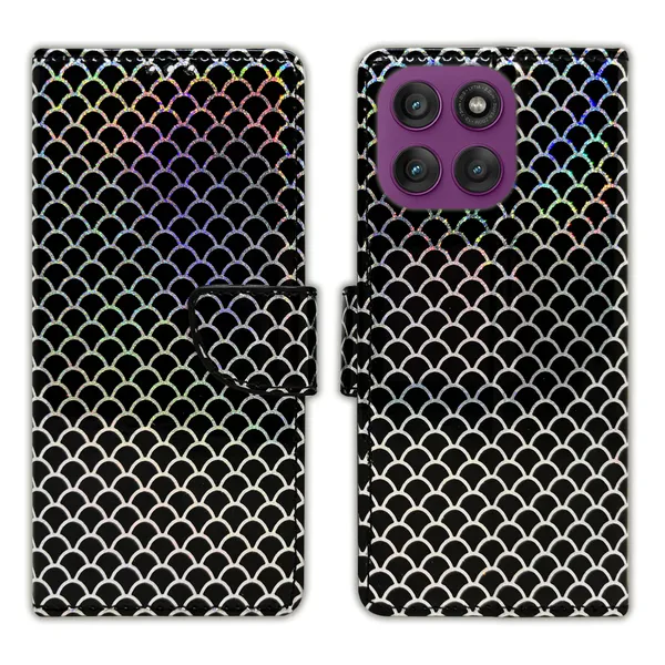 Multicolor_Artificial_Leather_See_Through_Design_Magnetic_Case_For_Moto_Edge_60_Pro_5G