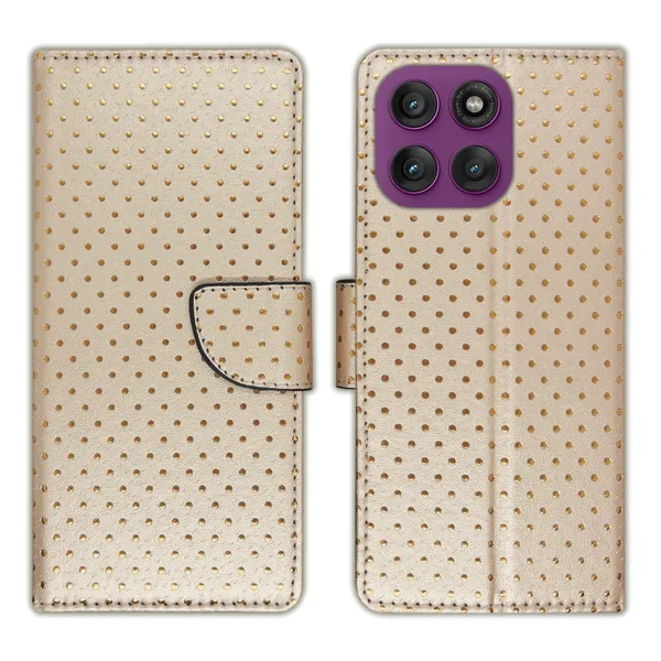 Brown_Artificial_Leather_See_Through_Design_Magnetic_Case_For_Moto_Edge_60_Pro_5G
