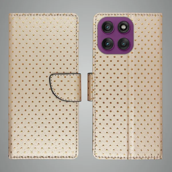 Brown_Artificial_Leather_See_Through_Design_Magnetic_Case_For_Moto_Edge_60_Pro_5G