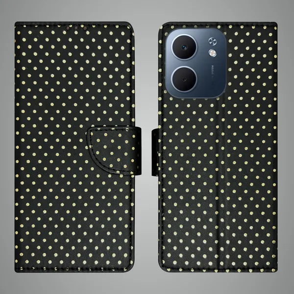 Black_Artificial_Leather_See_Through_Design_Magnetic_Case_For_Oppo_A5x_5G
