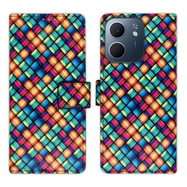 Multicolor_Artificial_Leather_See_Through_Design_Magnetic_Case_For_Oppo_A5x_5G