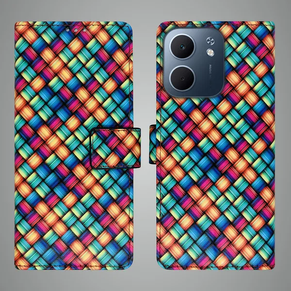 Multicolor_Artificial_Leather_See_Through_Design_Magnetic_Case_For_Oppo_A5x_5G
