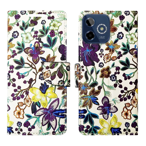 Purple_Artificial_Leather_See_Through_Design_Magnetic_Case_For_Lava_Shark_5G