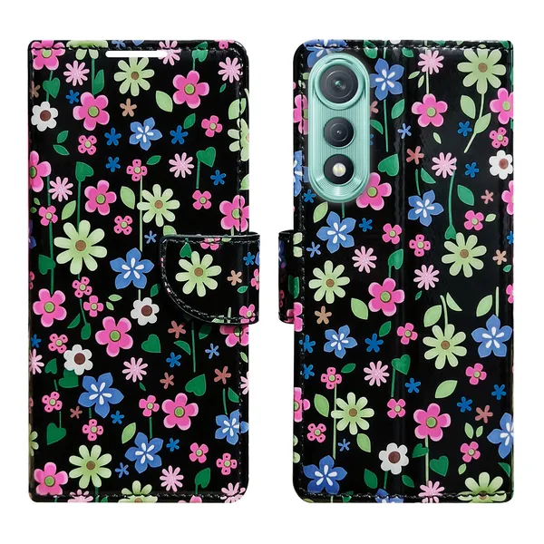 Black_Artificial_Leather_See_Through_Design_Magnetic_Case_For_Tecno_Pova_Curve_5G