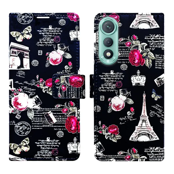 Black_Artificial_Leather_See_Through_Design_Magnetic_Case_For_Tecno_Pova_Curve_5G