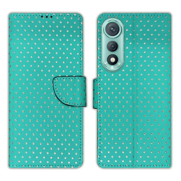 Green_Artificial_Leather_See_Through_Design_Magnetic_Case_For_Tecno_Pova_Curve_5G
