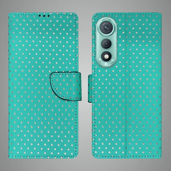 Green_Artificial_Leather_See_Through_Design_Magnetic_Case_For_Tecno_Pova_Curve_5G
