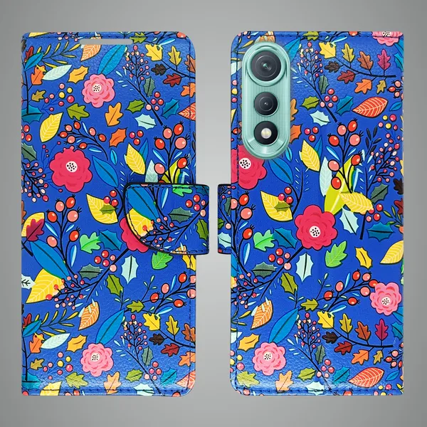 Blue_Artificial_Leather_See_Through_Design_Magnetic_Case_For_Tecno_Pova_Curve_5G