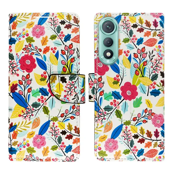 White_Artificial_Leather_See_Through_Design_Magnetic_Case_For_Tecno_Pova_Curve_5G