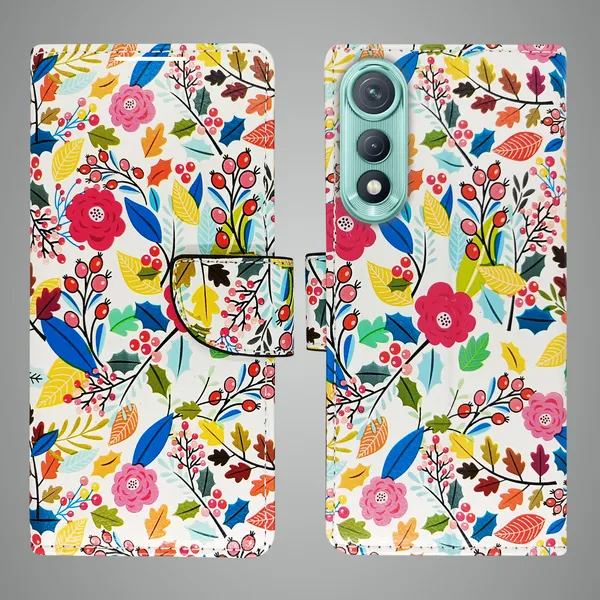 White_Artificial_Leather_See_Through_Design_Magnetic_Case_For_Tecno_Pova_Curve_5G