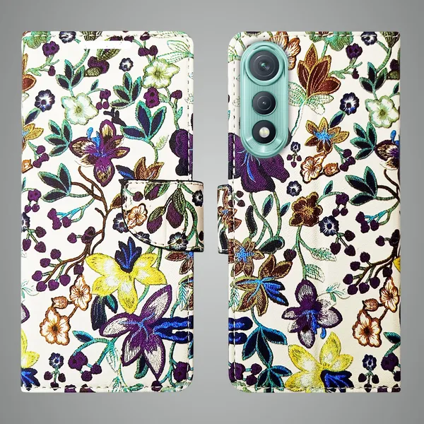 Purple_Artificial_Leather_See_Through_Design_Magnetic_Case_For_Tecno_Pova_Curve_5G