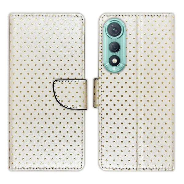 White_Artificial_Leather_See_Through_Design_Magnetic_Case_For_Tecno_Pova_Curve_5G