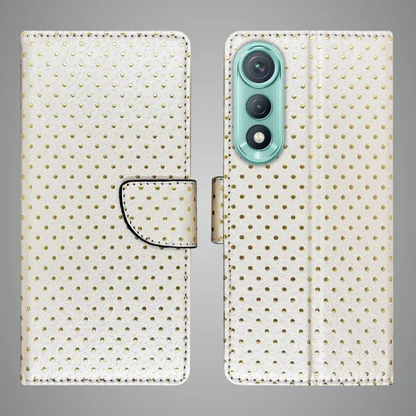 White_Artificial_Leather_See_Through_Design_Magnetic_Case_For_Tecno_Pova_Curve_5G