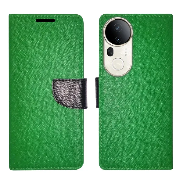 Green_MRC_Flip_Cover_for_Vivo_T4_Ultra_5G|_Leather_Finish|Shock_Proof|Magnetic_Clouser_Compatible_with_Vivo_T4_Ultra_5G_(Green)