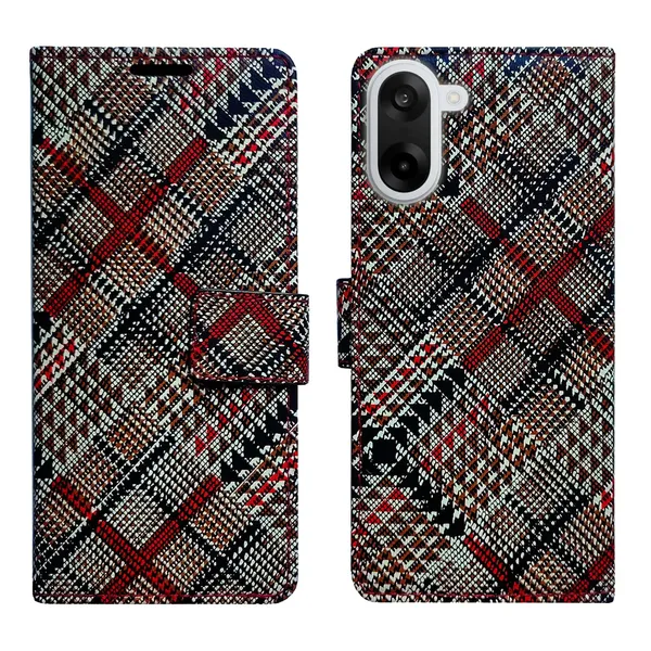Check_Flip_Cover_for_Oneplus_Nord_Ce5|_Leather_Finish|Shock_Proof|Magnetic_Clouser_Compatible_with_Oneplus_Nord_Ce5_(Multicolor)