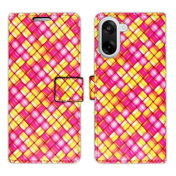 Mat_Pink_Flip_Cover_for_Oneplus_Nord_Ce5|_Leather_Finish|Shock_Proof|Magnetic_Clouser_Compatible_with_Oneplus_Nord_Ce5_(Pink)