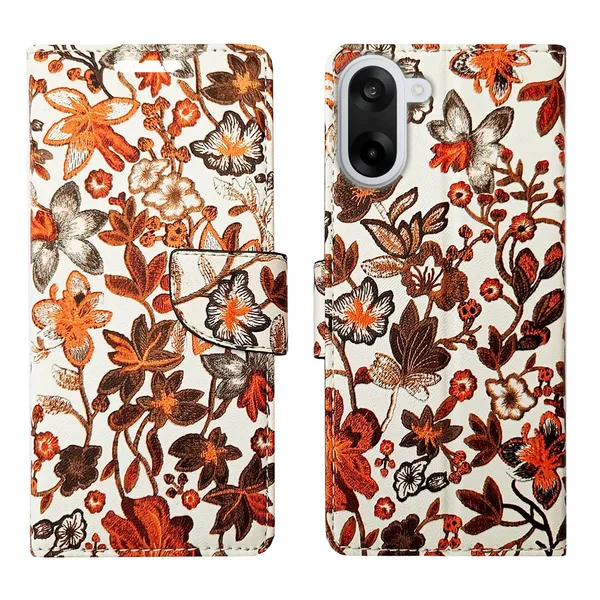 Orange_Pattern_Flip_Cover_for_Oneplus_Nord_Ce5|_Leather_Finish|Shock_Proof|Magnetic_Clouser_Compatible_with_Oneplus_Nord_Ce5_(Orange)