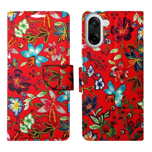 Red_Pattern_Flip_Cover_for_Oneplus_Nord_Ce5|_Leather_Finish|Shock_Proof|Magnetic_Clouser_Compatible_with_Oneplus_Nord_Ce5_(Red)