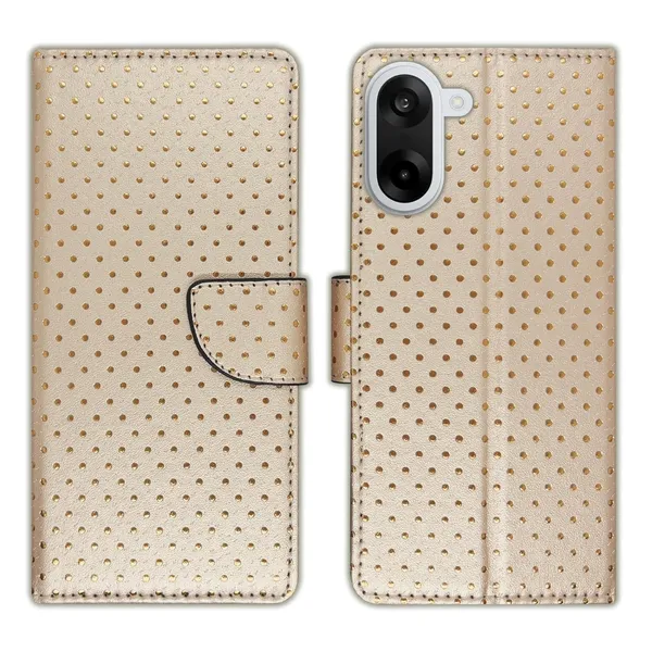 Skin_Dot_Flip_Cover_for_Oneplus_Nord_Ce5|_Leather_Finish|Shock_Proof|Magnetic_Clouser_Compatible_with_Oneplus_Nord_Ce5_(Brown)