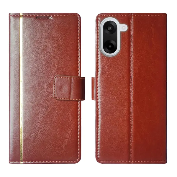 Brown_GP_Flip_Cover_for_Oneplus_Nord_Ce5|_Leather_Finish|Shock_Proof|Magnetic_Clouser_Compatible_with_Oneplus_Nord_Ce5_(Brown)