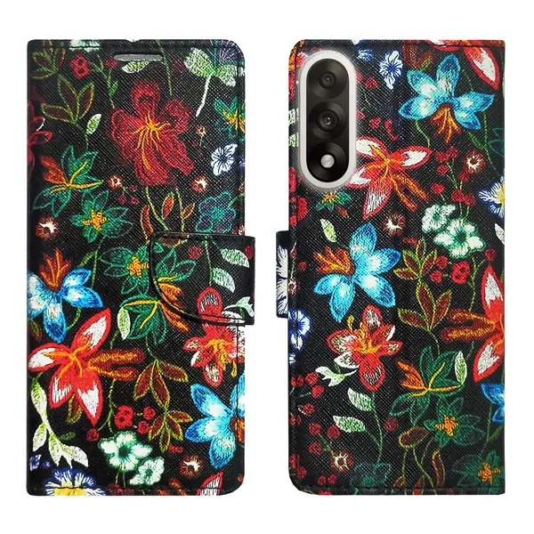 Black_Pattern_Flip_Cover_for_Oneplus_Nord_5_5G|_Leather_Finish|Shock_Proof|Magnetic_Clouser_Compatible_with_Oneplus_Nord_5_5G_(Black)