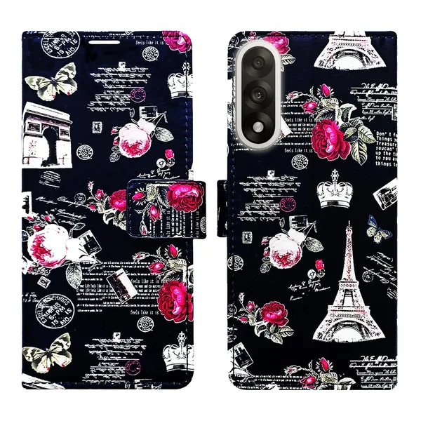 Black_Tower_Flip_Cover_for_Oneplus_Nord_5_5G|_Leather_Finish|Shock_Proof|Magnetic_Clouser_Compatible_with_Oneplus_Nord_5_5G_(Black)