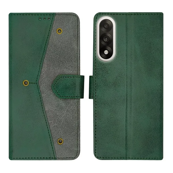 Kite_Green_Flip_Cover_for_Oneplus_Nord_5_5G|_Leather_Finish|Shock_Proof|Magnetic_Clouser_Compatible_with_Oneplus_Nord_5_5G_(Green)