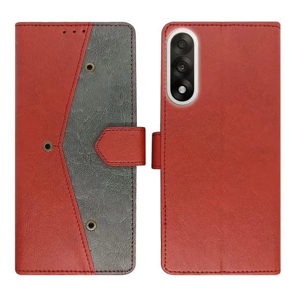 Kite_Red_Flip_Cover_for_Oneplus_Nord_5_5G|_Leather_Finish|Shock_Proof|Magnetic_Clouser_Compatible_with_Oneplus_Nord_5_5G_(Red)