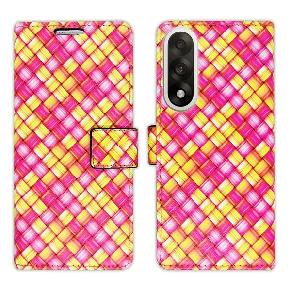 Mat_Pink_Flip_Cover_for_Oneplus_Nord_5_5G|_Leather_Finish|Shock_Proof|Magnetic_Clouser_Compatible_with_Oneplus_Nord_5_5G_(Pink)