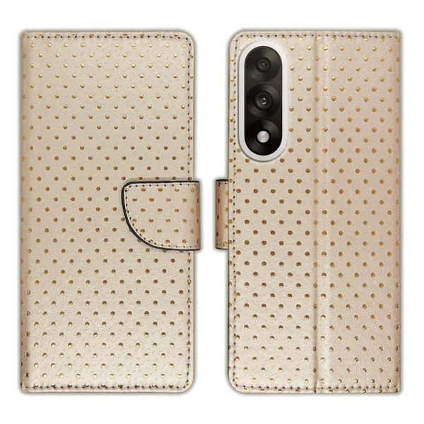 Skin_Dot_Flip_Cover_for_Oneplus_Nord_5_5G|_Leather_Finish|Shock_Proof|Magnetic_Clouser_Compatible_with_Oneplus_Nord_5_5G_(Brown)