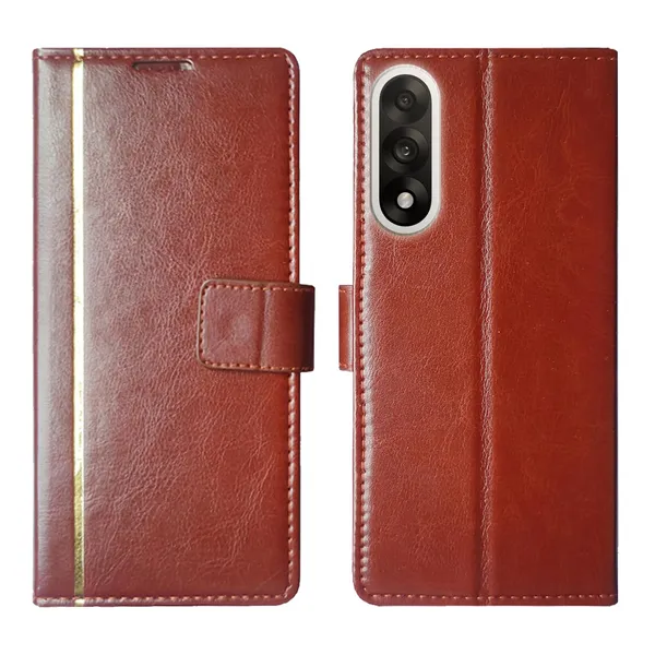 Brown_GP_Flip_Cover_for_Oneplus_Nord_5_5G|_Leather_Finish|Shock_Proof|Magnetic_Clouser_Compatible_with_Oneplus_Nord_5_5G_(Brown)