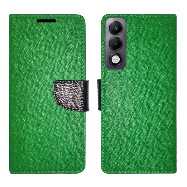 Green_MRC_Flip_Cover_for_Oppo_K13x_5G|_Leather_Finish|Shock_Proof|Magnetic_Clouser_Compatible_with_Oppo_K13x_5G_(Green)