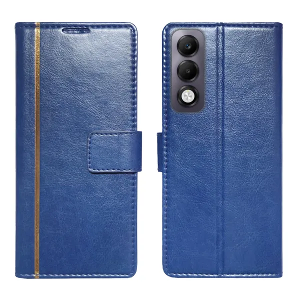 Blue_GP_Flip_Cover_for_Oppo_K13x_5G|_Leather_Finish|Shock_Proof|Magnetic_Clouser_Compatible_with_Oppo_K13x_5G_(Blue)