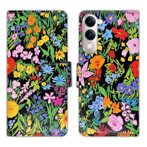Black_Ghibli_Flip_Cover_for_Vivo_T4_Lite_5G|_Leather_Finish|Shock_Proof|Magnetic_Clouser_Compatible_with_Vivo_T4_Lite_5G_(Black)