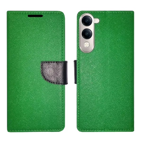 Green_MRC_Flip_Cover_for_Vivo_T4_Lite_5G|_Leather_Finish|Shock_Proof|Magnetic_Clouser_Compatible_with_Vivo_T4_Lite_5G_(Green)