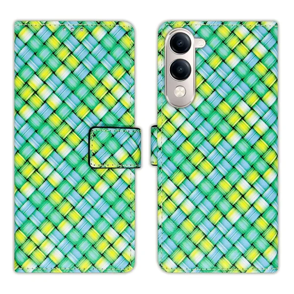 Mat_Mix_Flip_Cover_for_Vivo_T4_Lite_5G|_Leather_Finish|Shock_Proof|Magnetic_Clouser_Compatible_with_Vivo_T4_Lite_5G_(Multicolor)