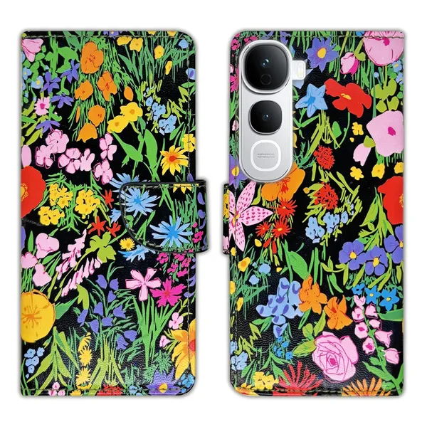 Black_Ghibli_Flip_Cover_for_Vivo_Y400_Pro_5G|_Leather_Finish|Shock_Proof|Magnetic_Clouser_Compatible_with_Vivo_Y400_Pro_5G_(Black)