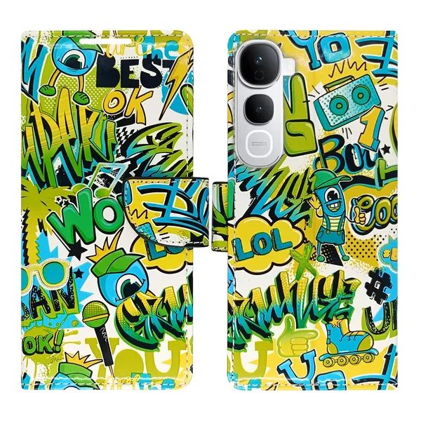 Wow_Green_Flip_Cover_for_Vivo_Y400_Pro_5G|_Leather_Finish|Shock_Proof|Magnetic_Clouser_Compatible_with_Vivo_Y400_Pro_5G_(Green)