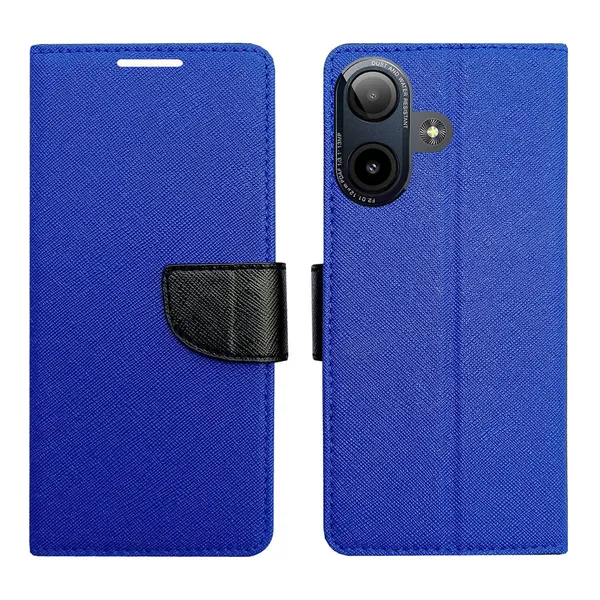 Blue_MRC_Flip_Cover_for_Lava_Yuva_Star_2|_Leather_Finish|Shock_Proof|Magnetic_Clouser_Compatible_with_Lava_Yuva_Star_2_(Blue)