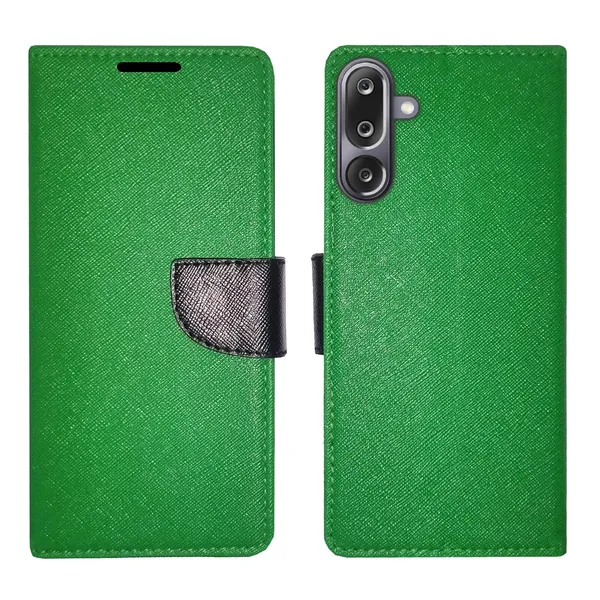 Green_MRC_Flip_Cover_for_Samsung_M36_5G|_Leather_Finish|Shock_Proof|Magnetic_Clouser_Compatible_with_Samsung_M36_5G_(Green)