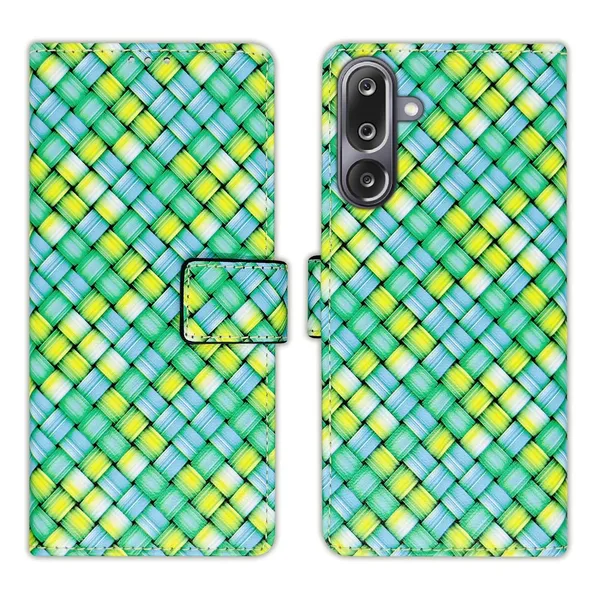 Mat_Green_Flip_Cover_for_Samsung_M36_5G|_Leather_Finish|Shock_Proof|Magnetic_Clouser_Compatible_with_Samsung_M36_5G_(Green)